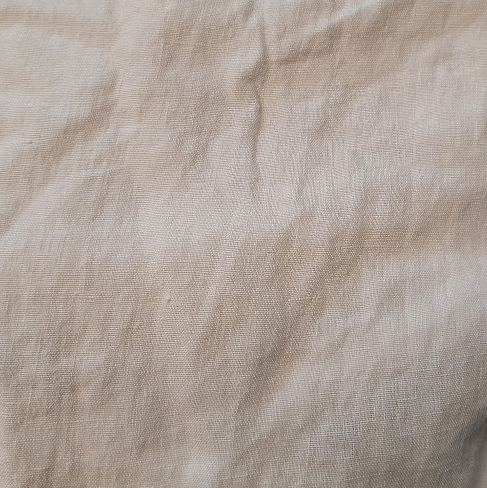 Gluckstein Home Beige Linen King Size Duvet Cover